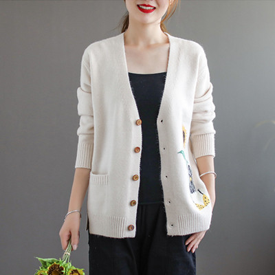 French Retro Cropped Top Camisole Knit Cardigan 33