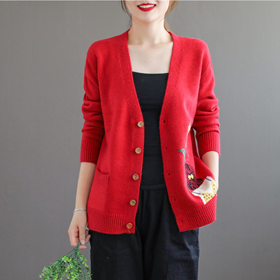 French Retro Cropped Top Camisole Knit Cardigan 33